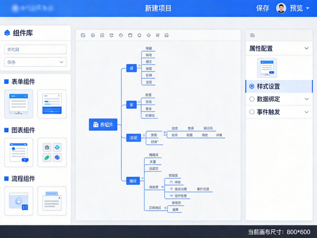 中海云算低代码开发平台：快速构建应用的可视化开发工具