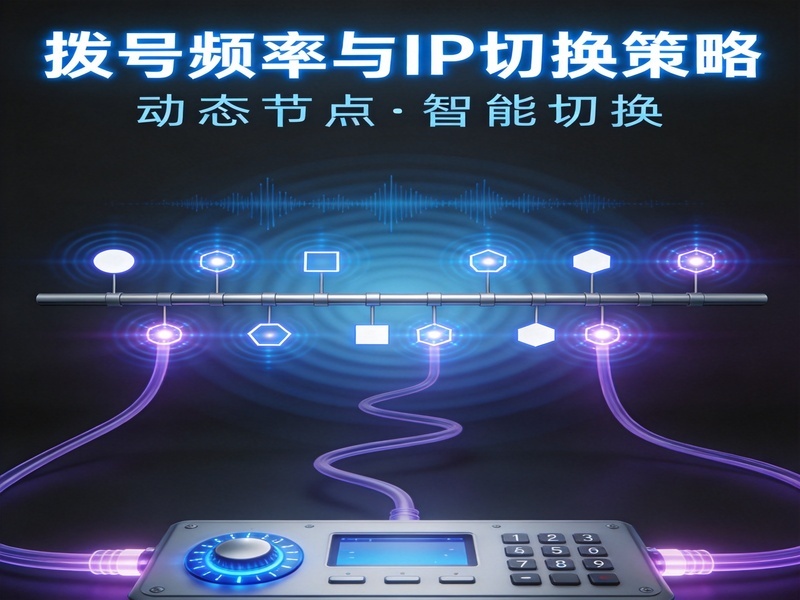动态拨号IP的拨号频率与IP切换策略优化