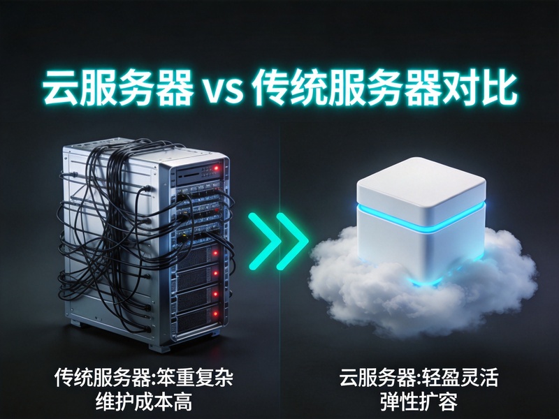海外云服务器 vs 传统物理服务器：成本与效率对比