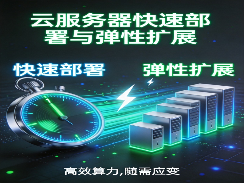 海外云服务器的快速部署与弹性扩展能力