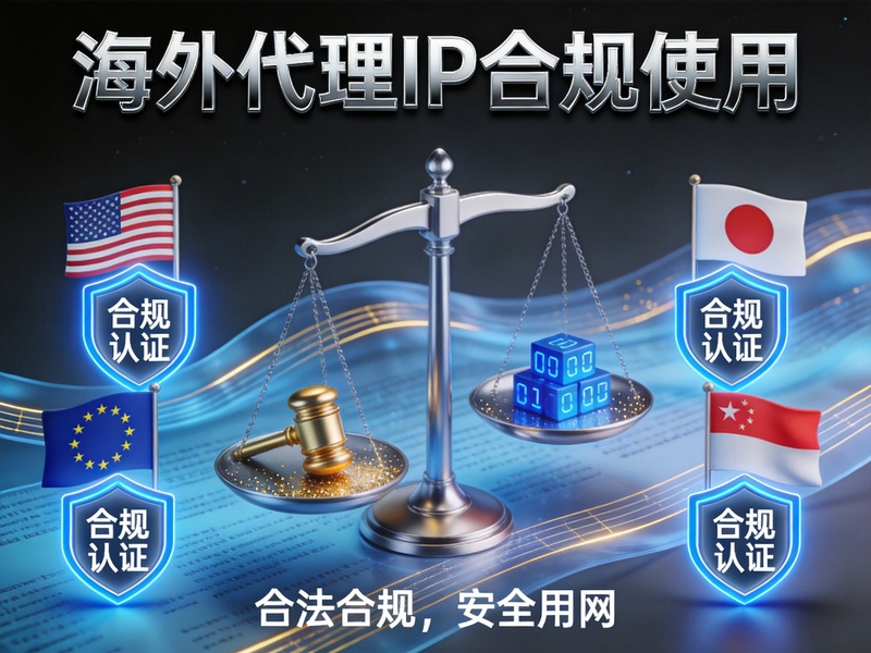 海外住宅代理IP的合规使用指南