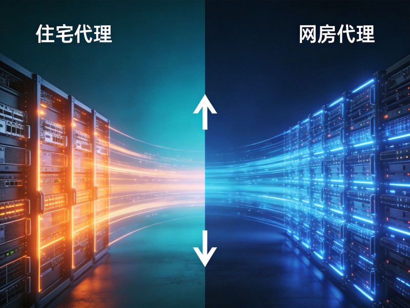 海外住宅代理IP与机房代理IP的核心区别与选择指南