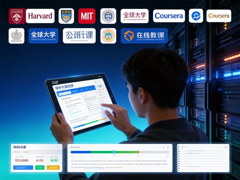 海外代理IP解锁全球教育资源：让优质课程不再受地域限制