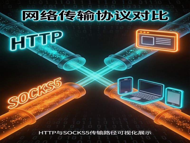 HTTP代理 vs SOCKS5代理:协议差异一文讲清